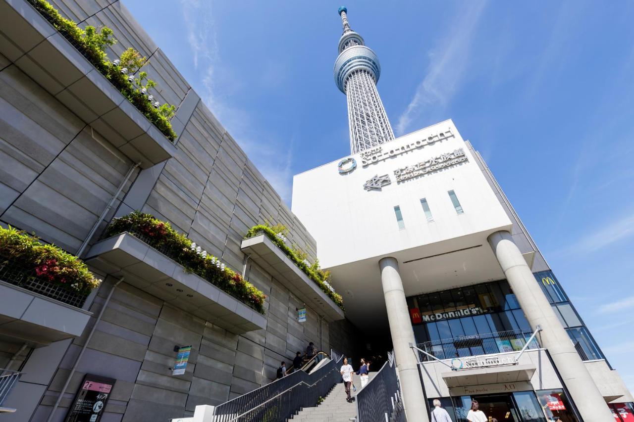 Aparthotel Zens Skytree Tokyo Esterno foto